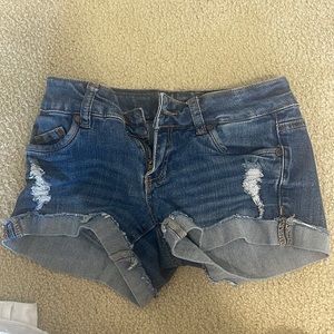 Denim Shorts. Dollhouse brand